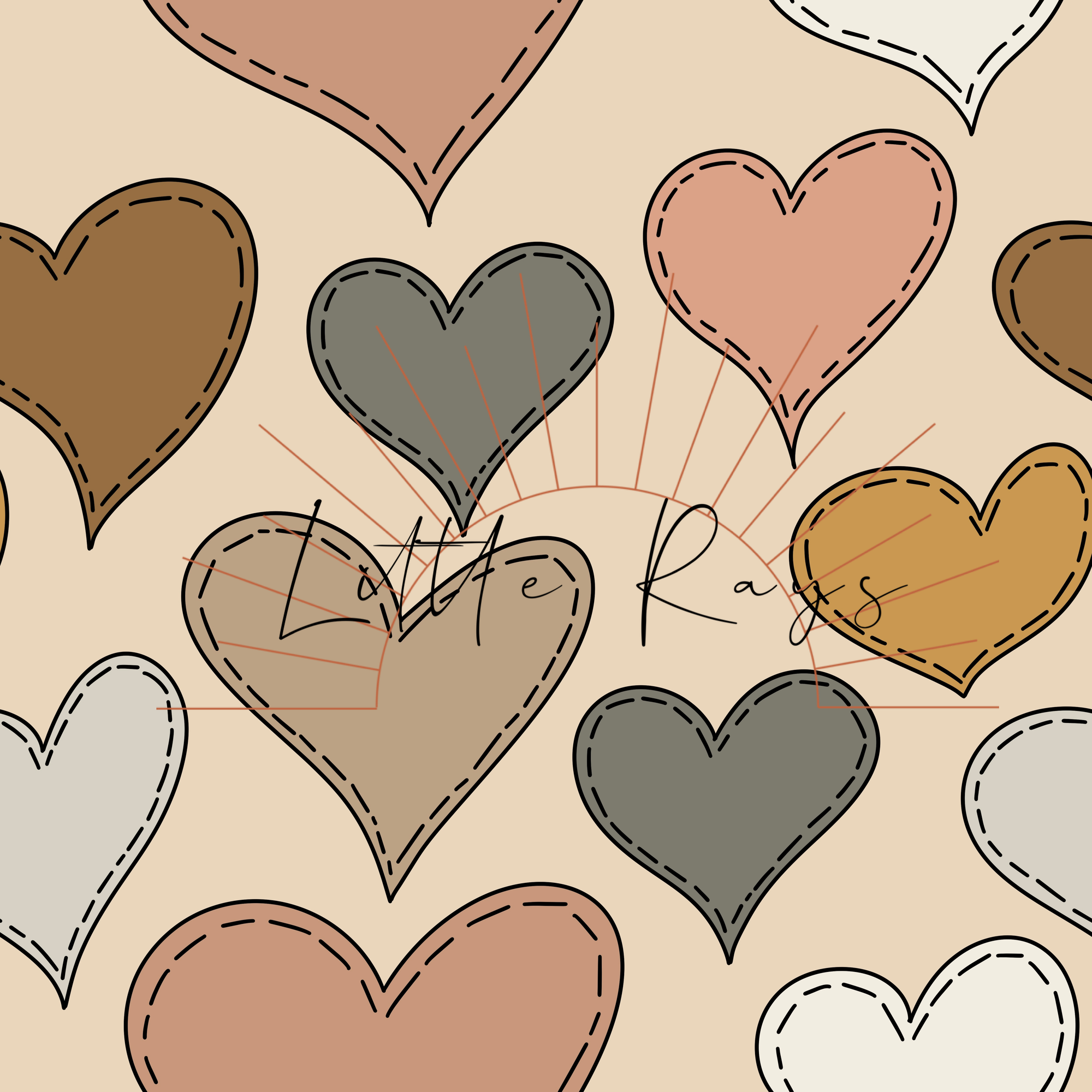 Stitched Hearts