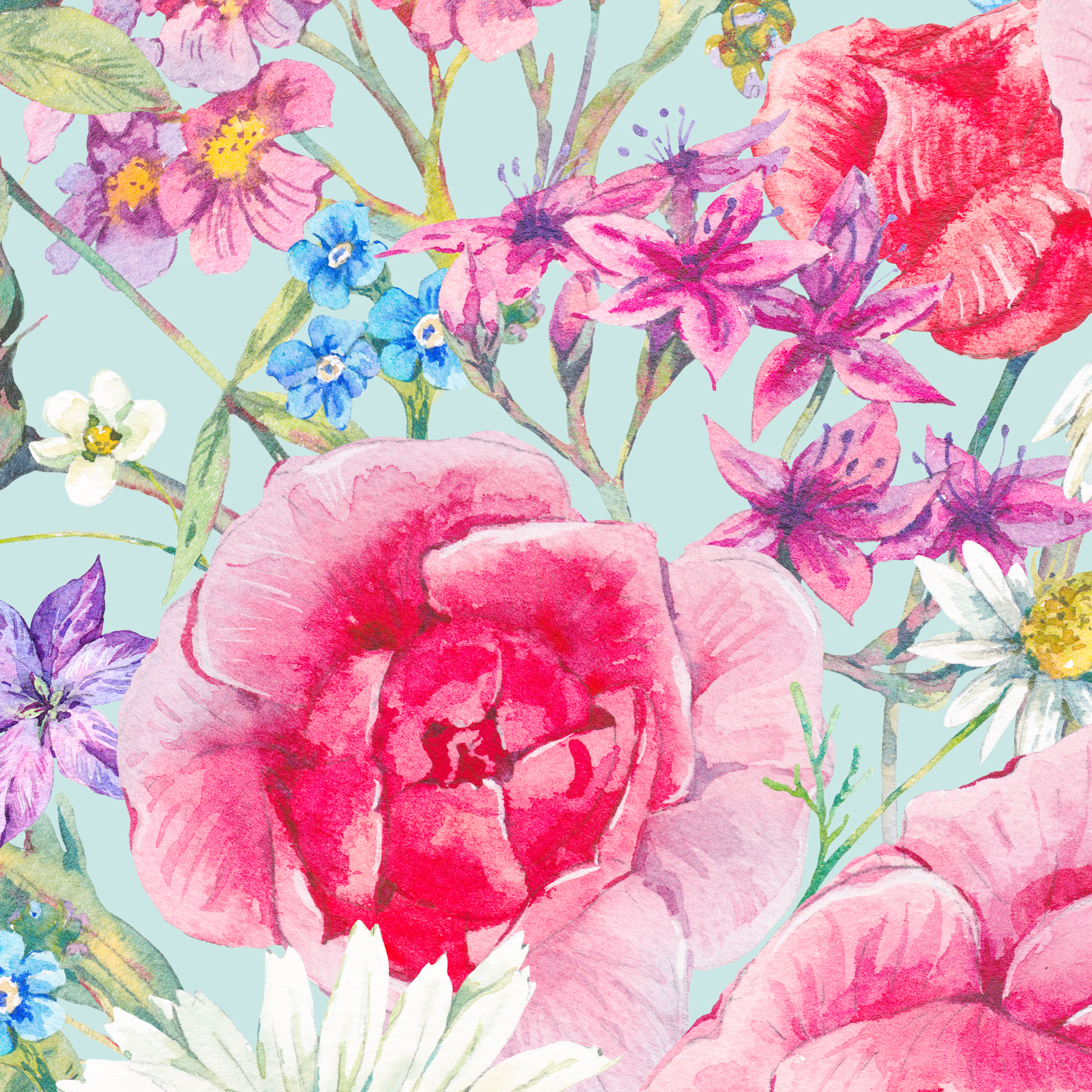 Watercolor Floral