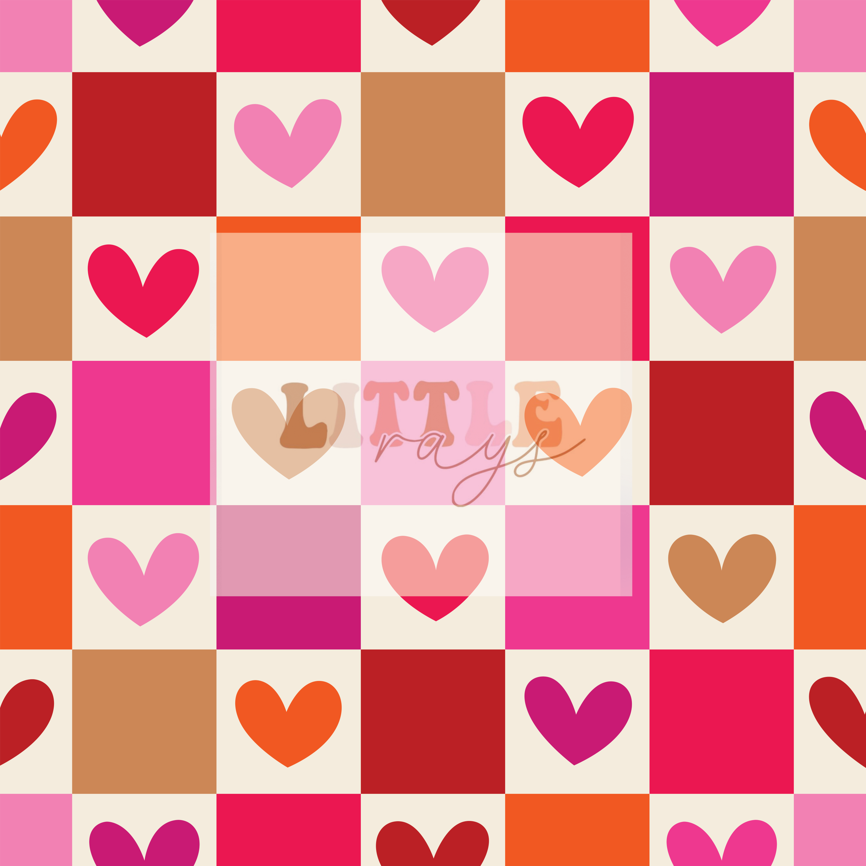 Checkered Hearts