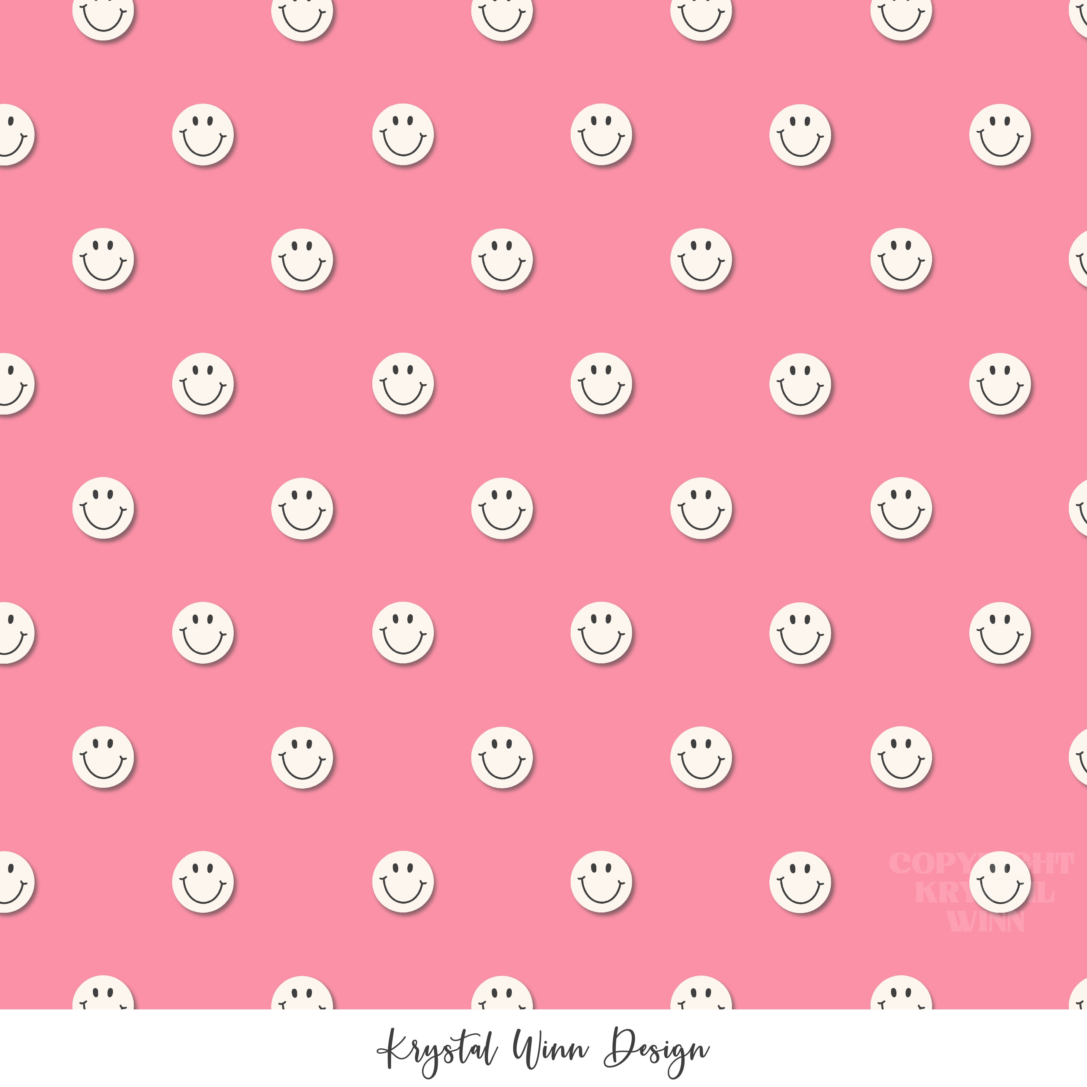 Back 2 School 2.0 Smiley Pink