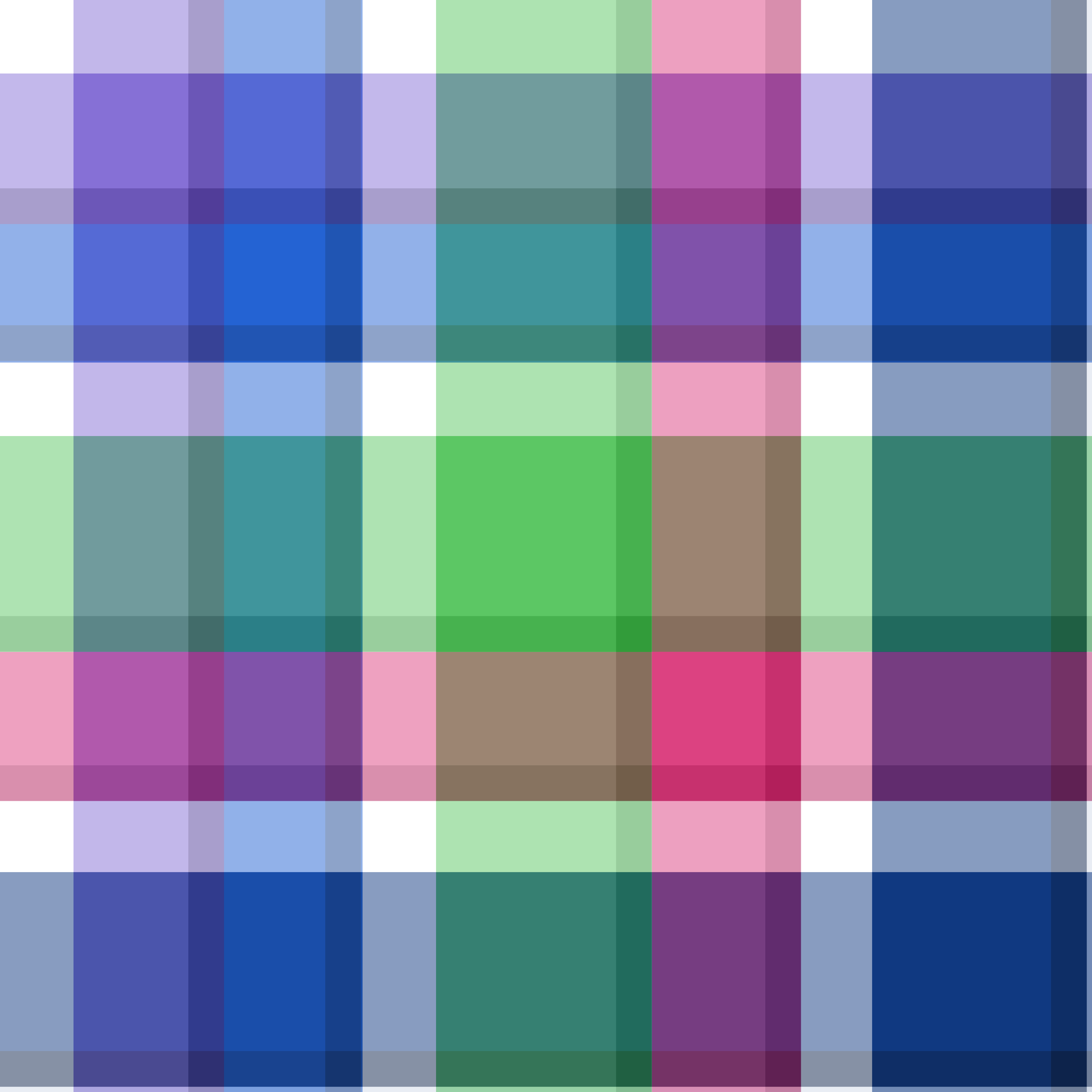 Blueberry Bows Plaid