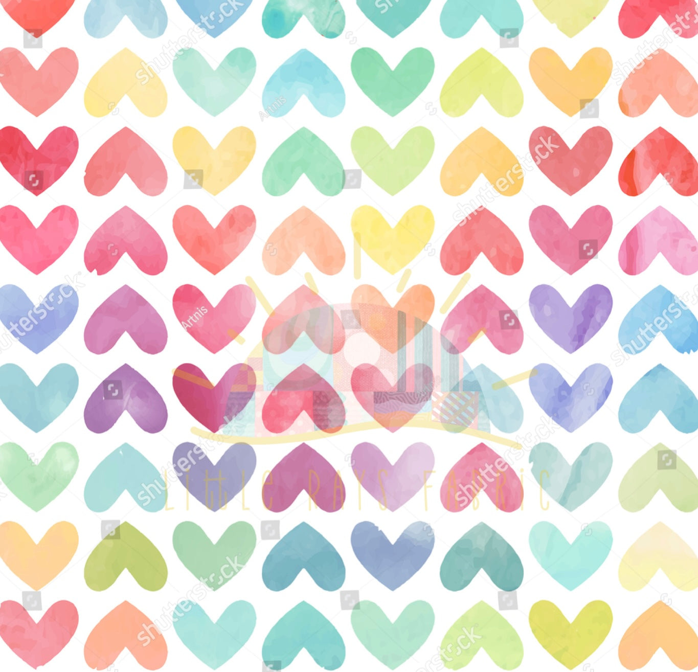 Rainbow Hearts