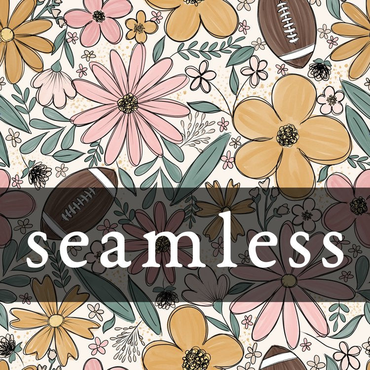 Blush Gold Football Floral