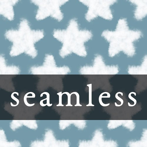 Blue Tie Dye Stars Light