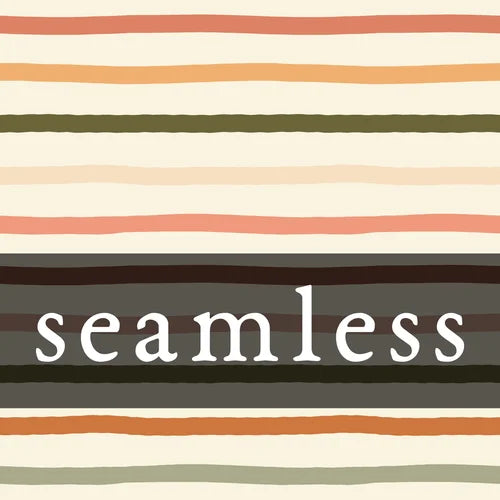 Busy Floral Stripes Fall