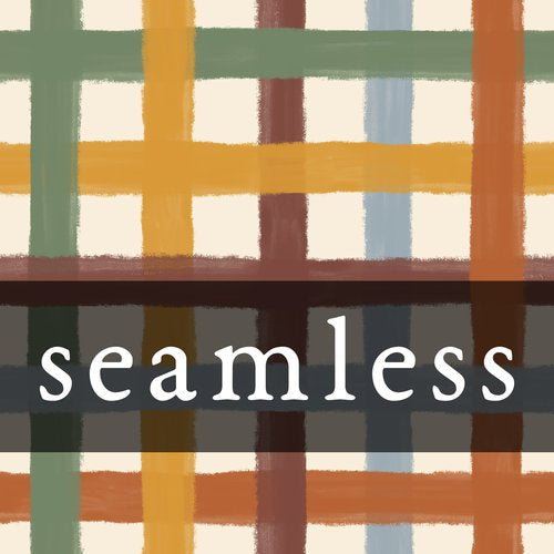 Chunky Daisy Painting Fall Plaid