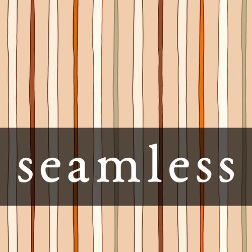 Dainty Diamond Floral Orange Stripes