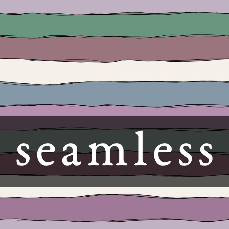 Honeybee Floral Drawing stripe