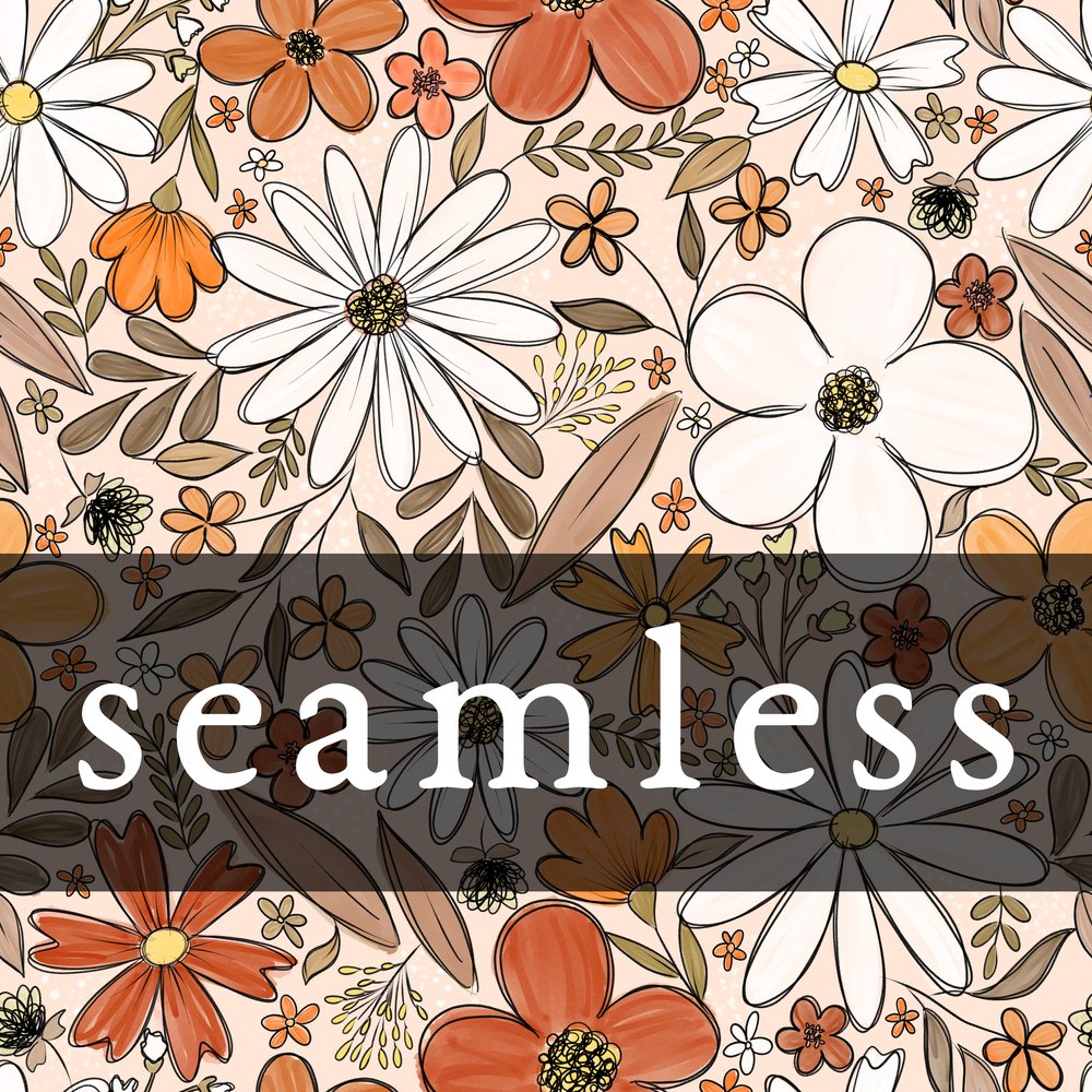 Sketchy Fall Floral