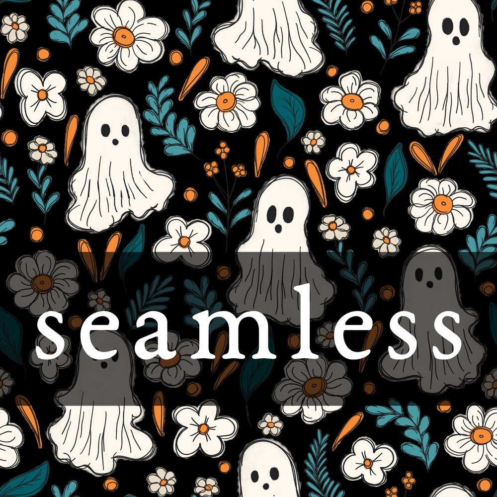 Sketchy Ghost Flowers