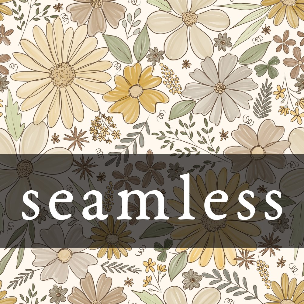 Sketchy Spring Floral Yellow