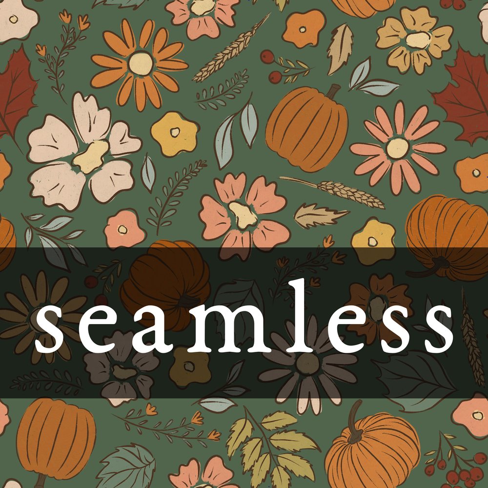 Soft Fall Floral Green
