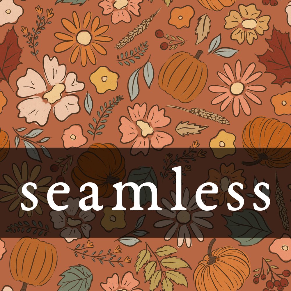 Soft Fall Floral Orange