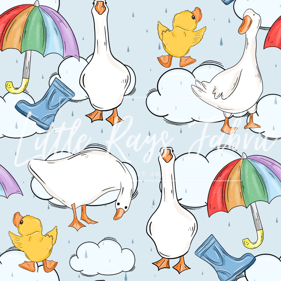 Rainy Day Geese