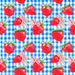 strawberry coquette fabric 