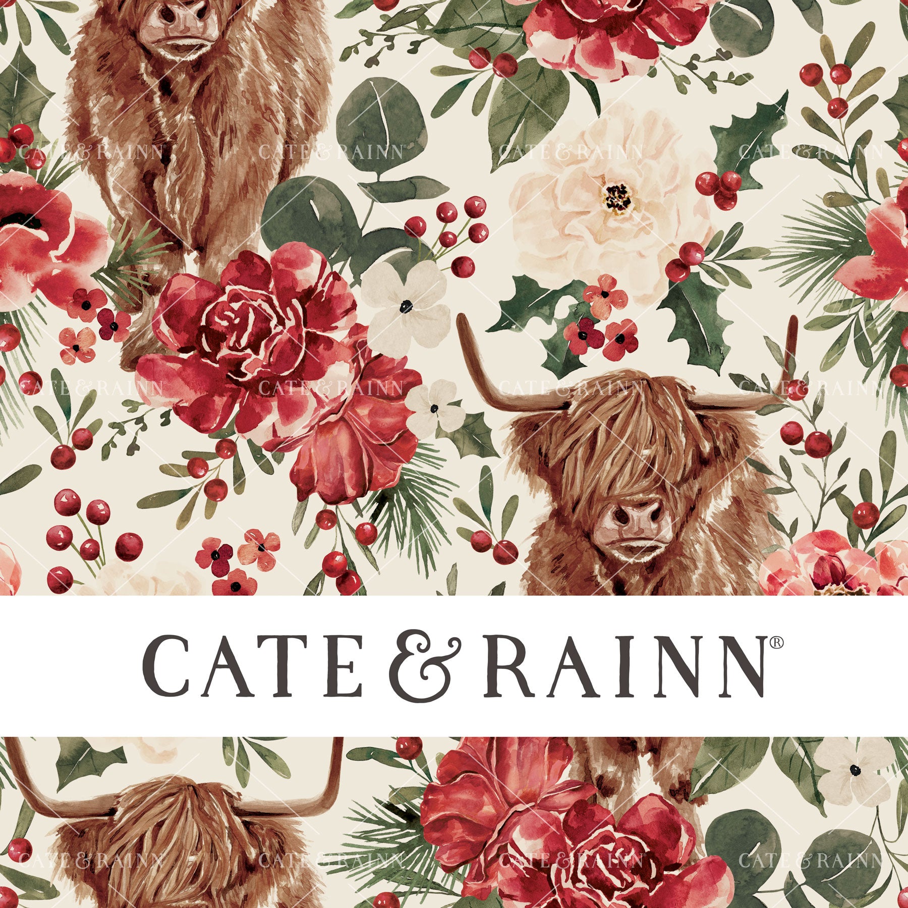 Briar and Pine Highland Cow cream