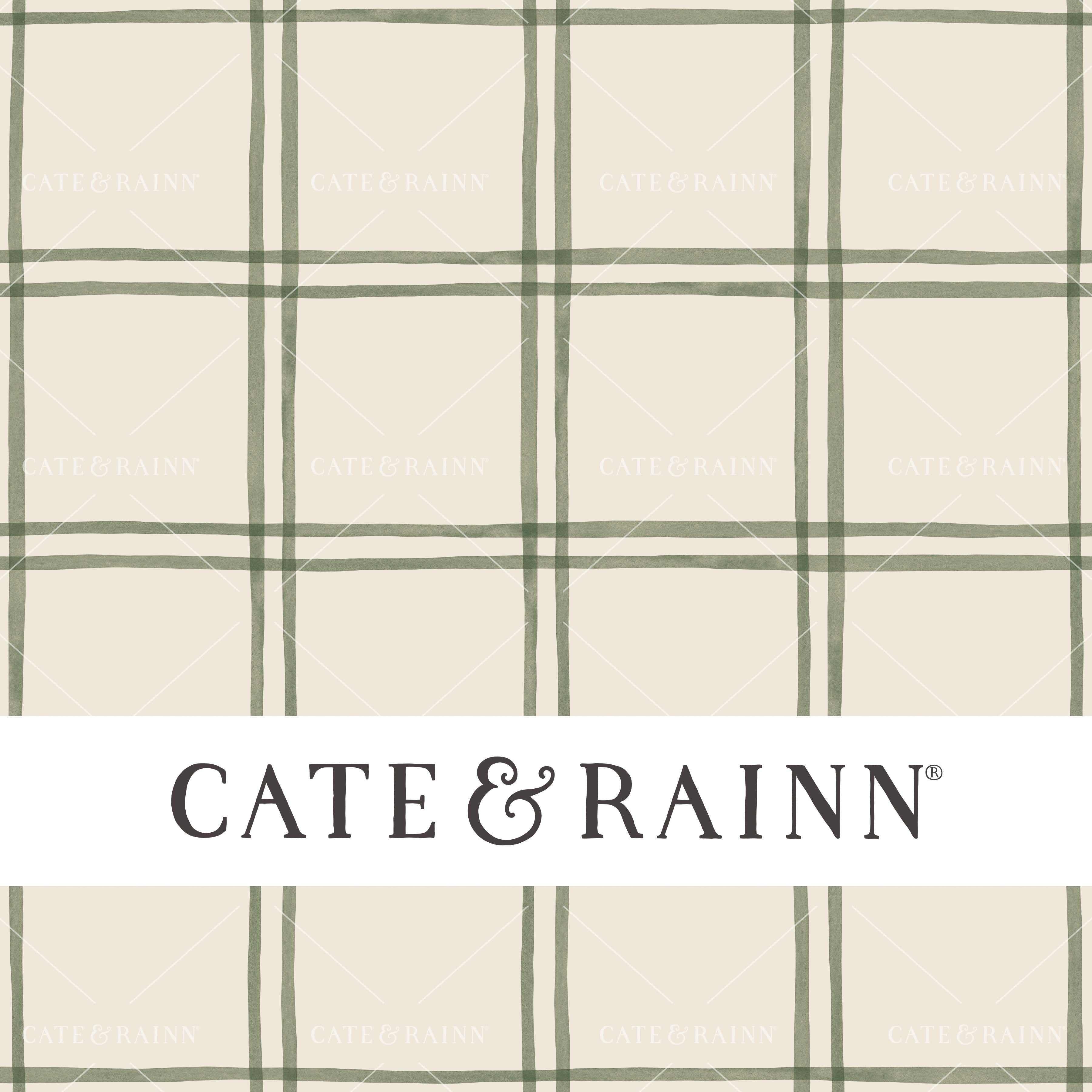 Briar and Pine Simple Plaid Green