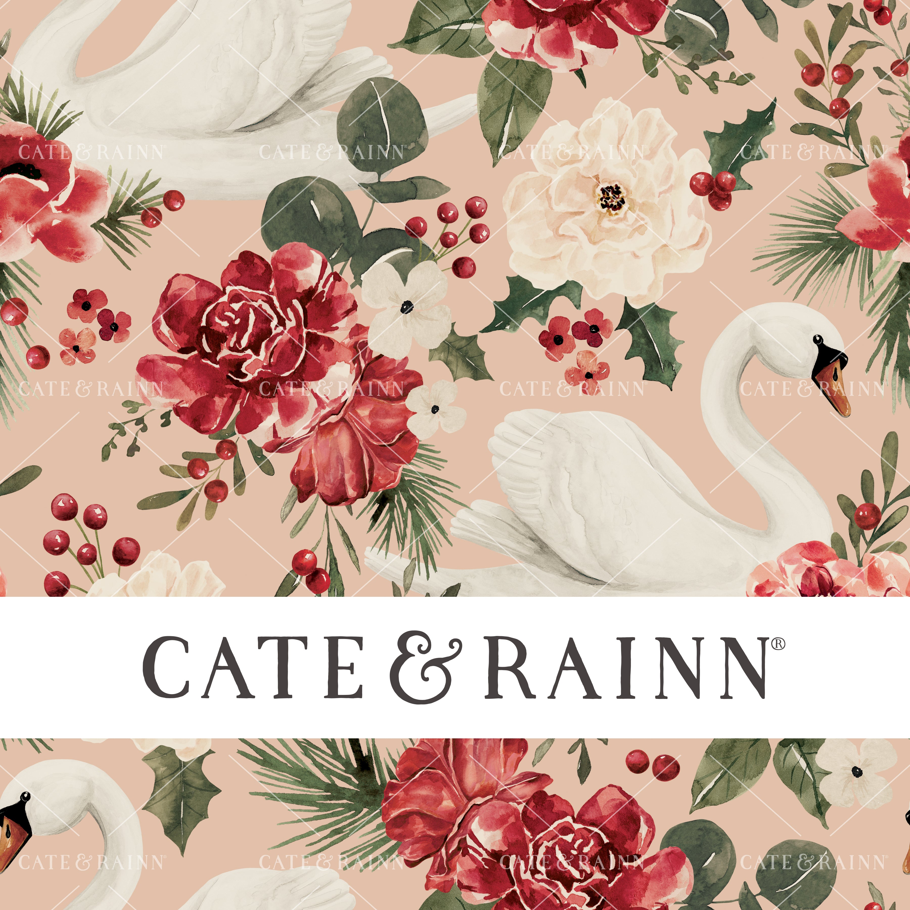 Briar and Pine Swan Blush