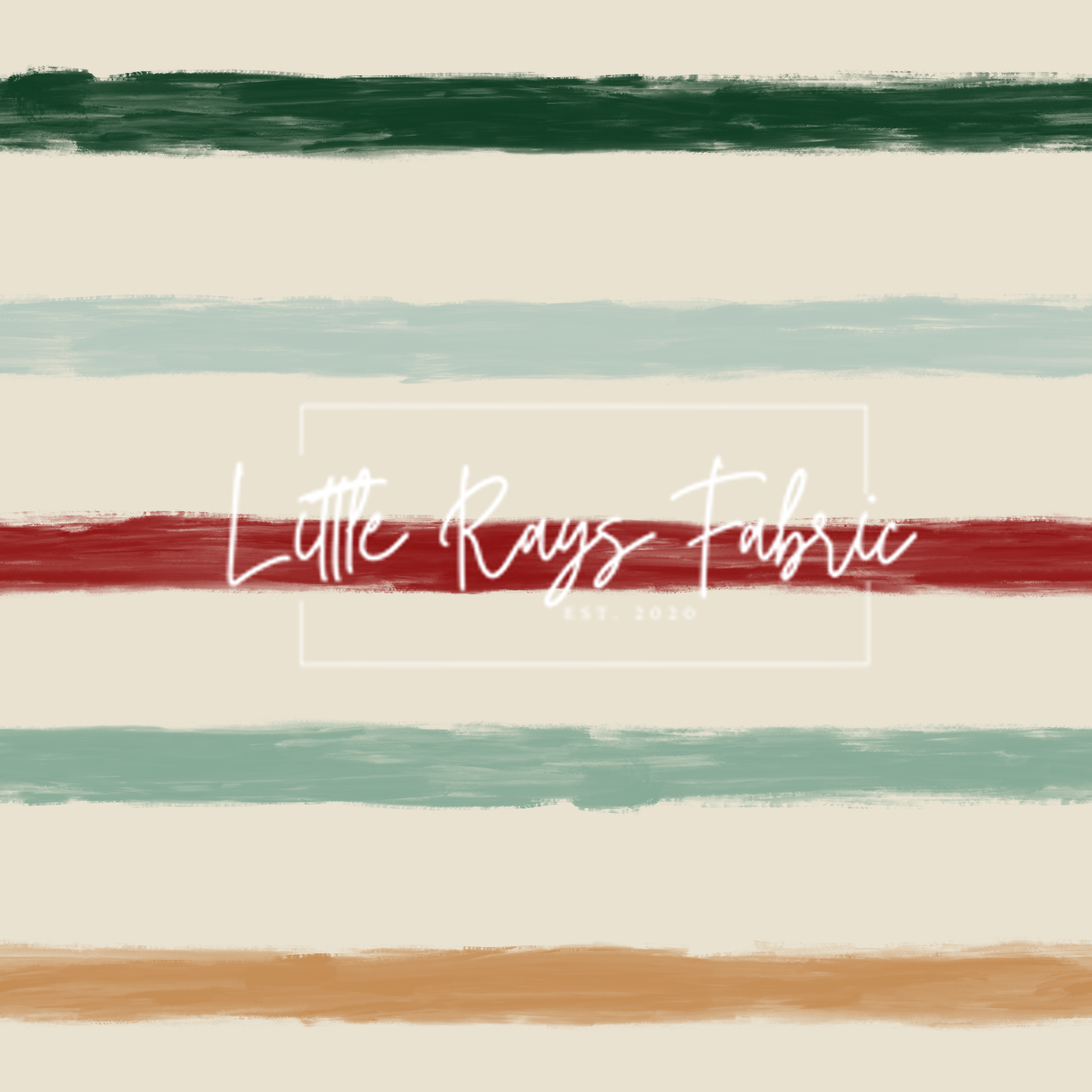 Poinsettia Pine Stripe