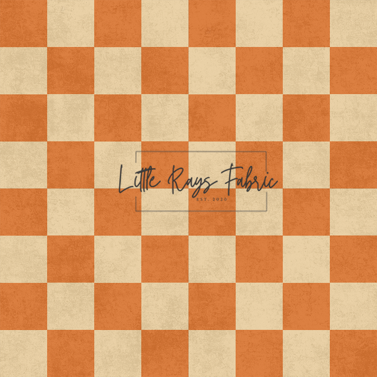 Vintage Pumpkin Plaid