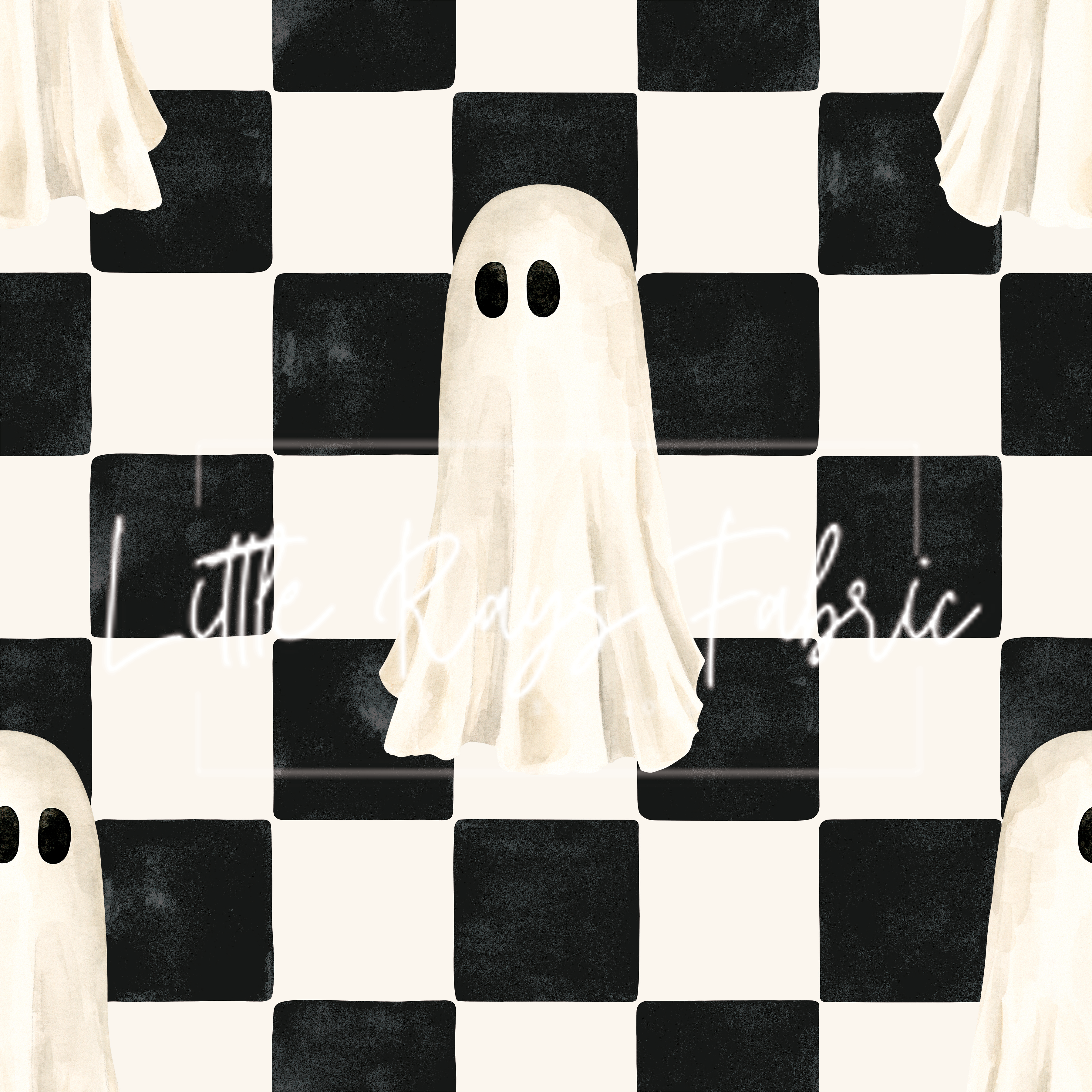 Moonlit Hollow Checker Ghost
