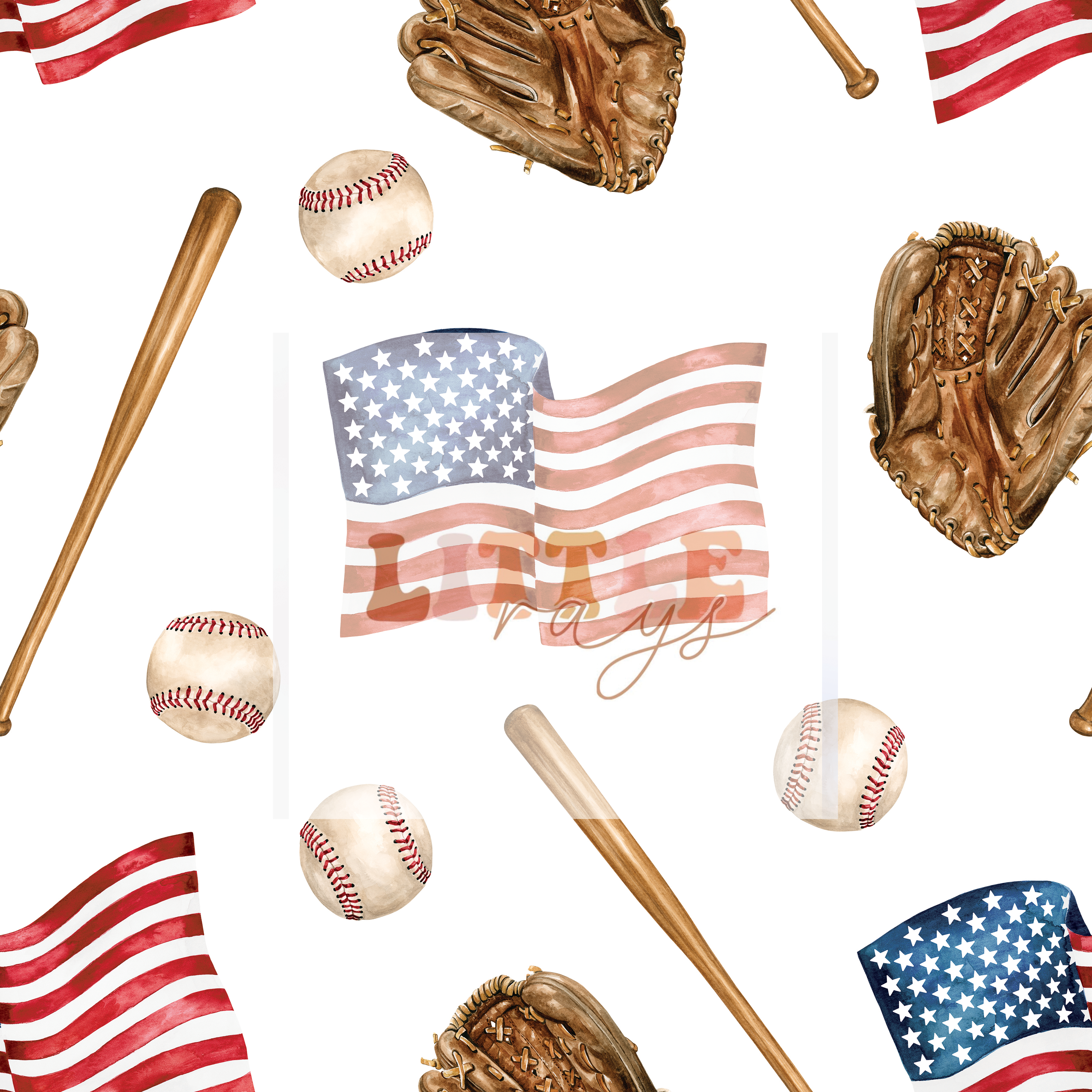 American Baseball White