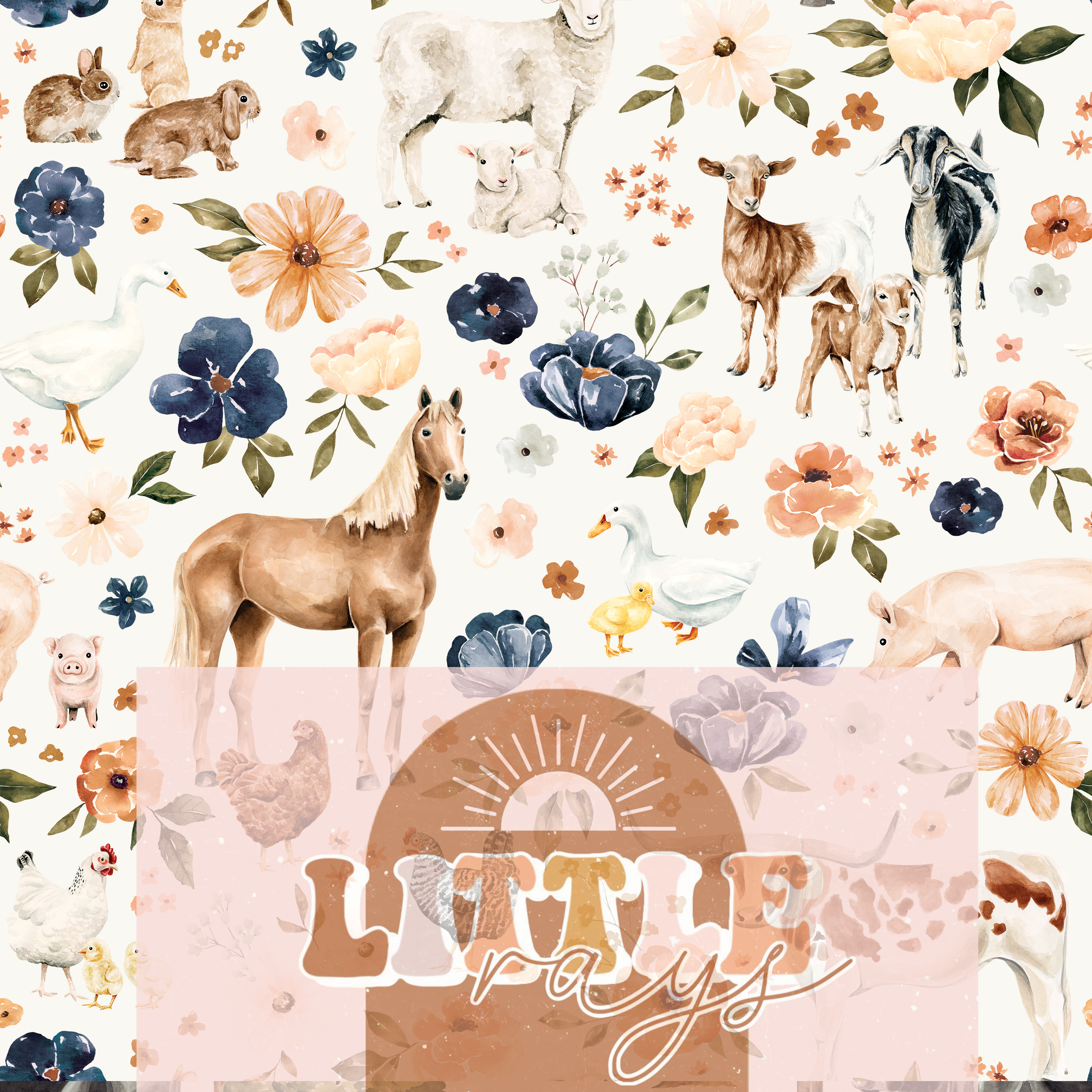 Farm and Meadow Farm Animal cream