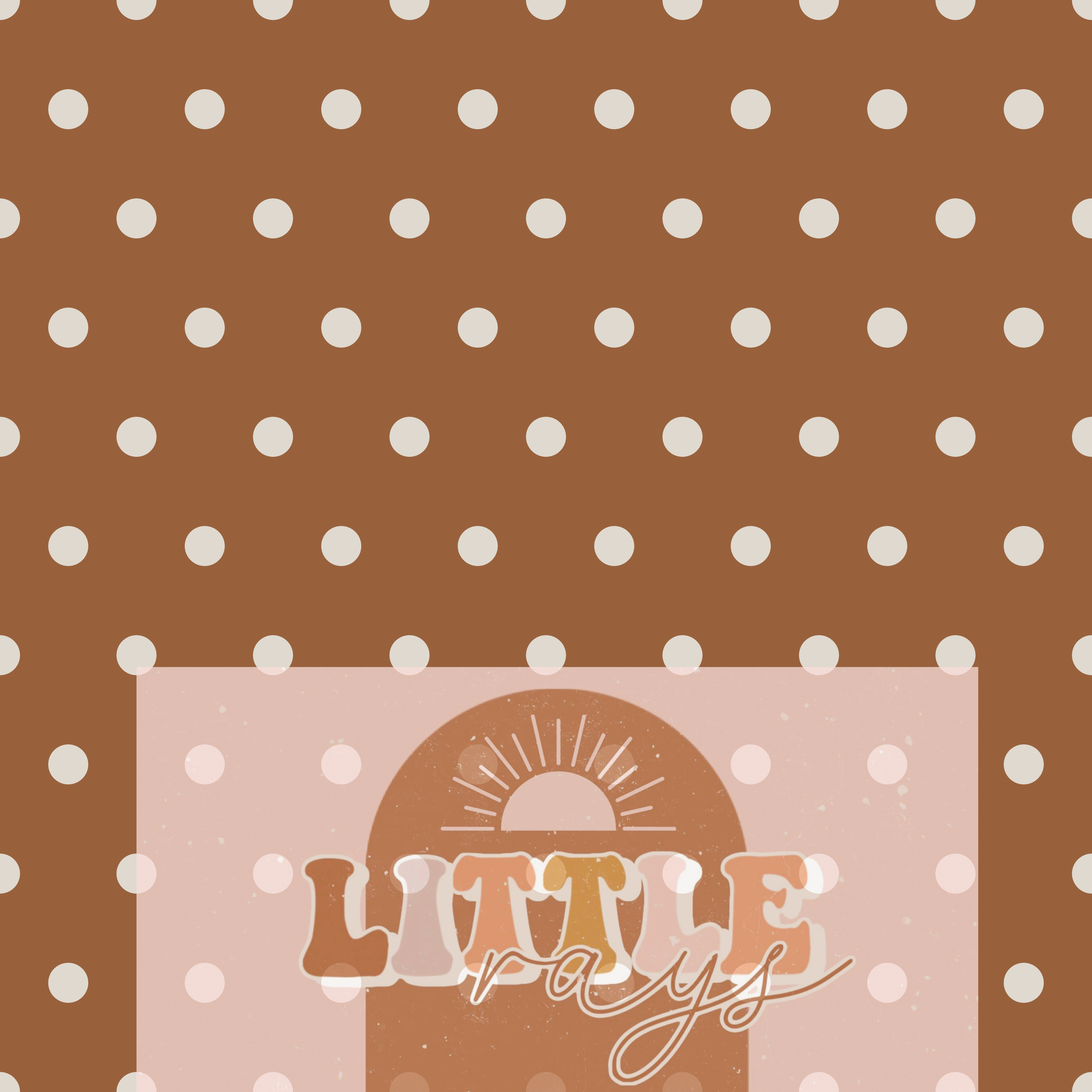 Montana Bloom polka rust