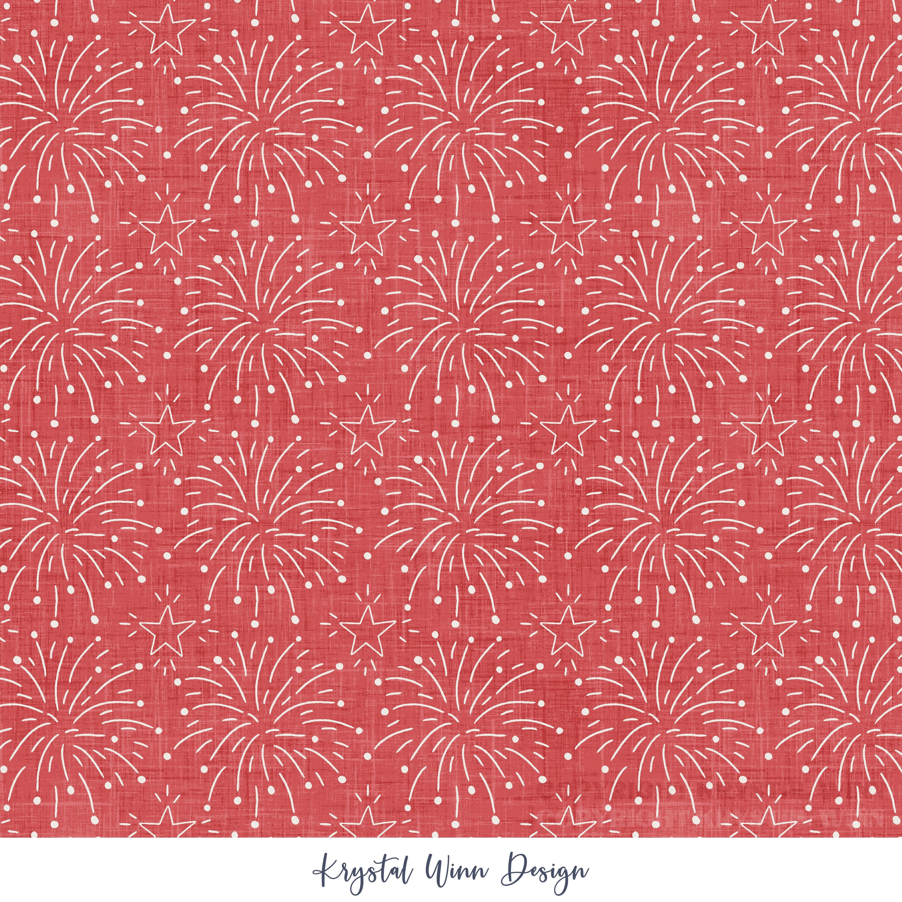 Yankee Doodle Fireworks Red