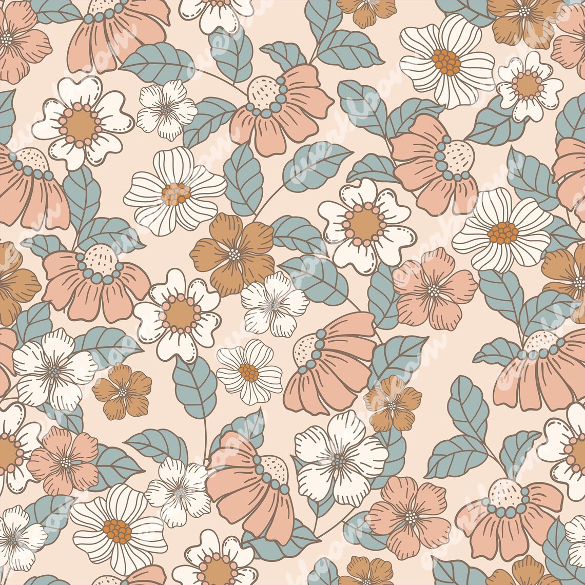 Retro Floral