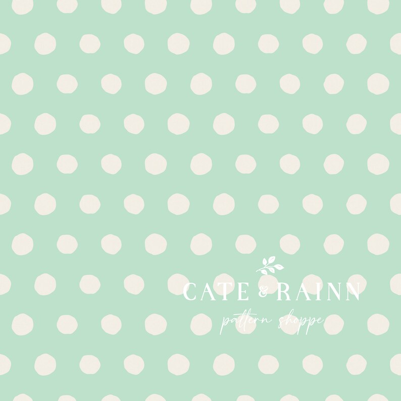 Callisto Moon Mint Polka DOT
