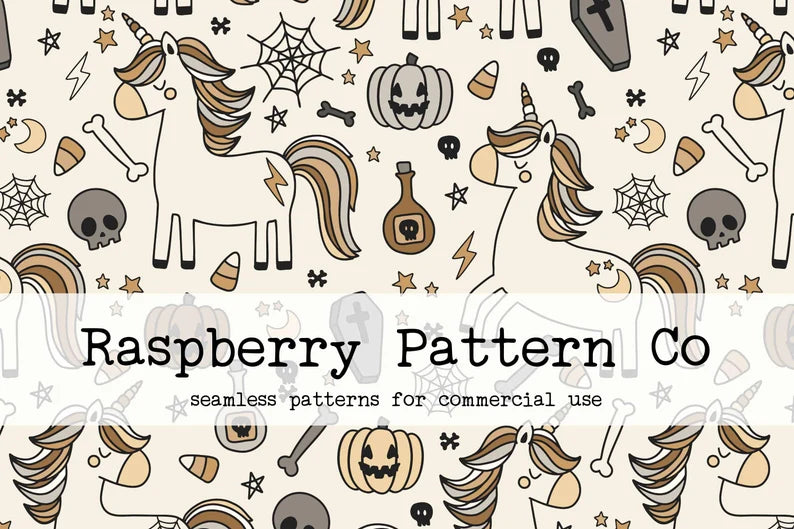 Fall Neutral Boho Unicorn