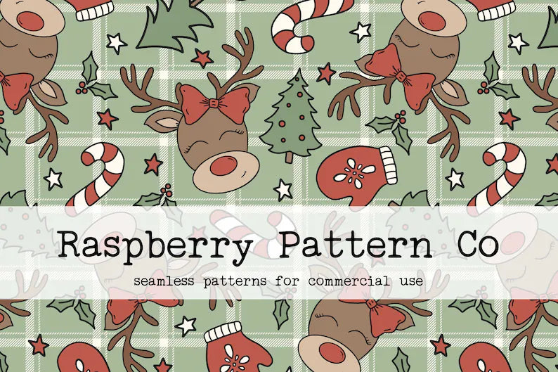 Christmas Reindeer Girl