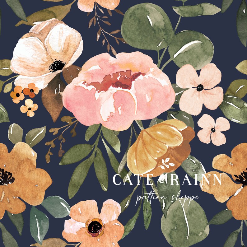 Charlotte Watercolor Floral