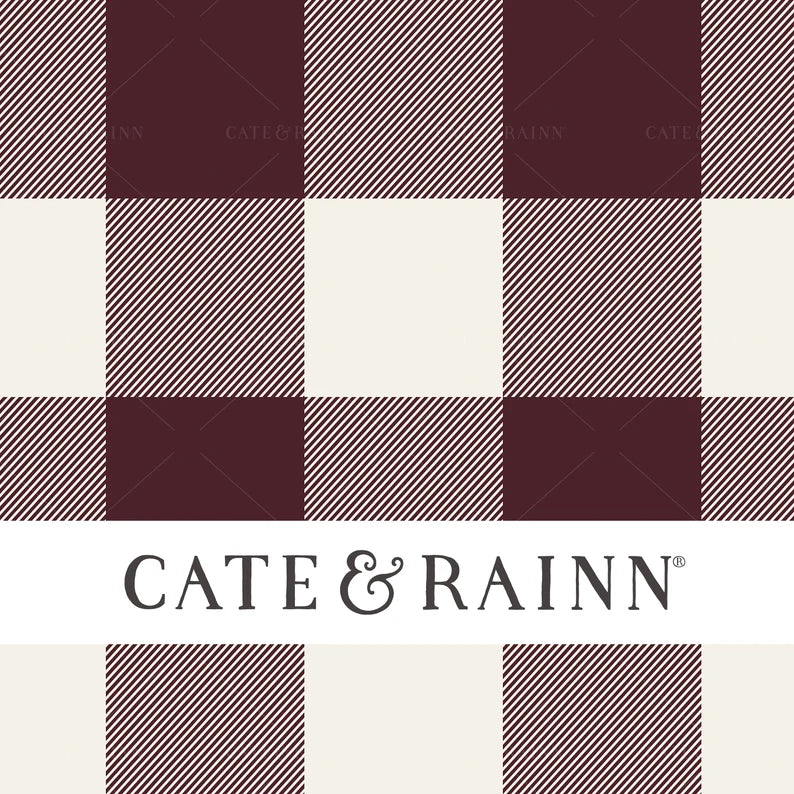 FELICITY Maroon Plaid