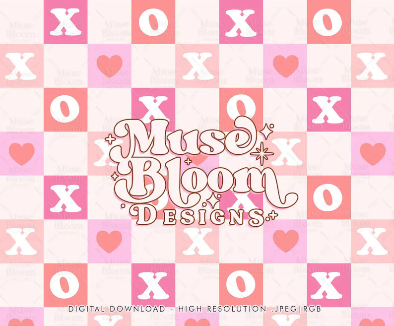 Xoxo Valentines checker