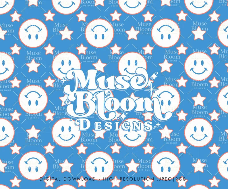 American Retro Smiley