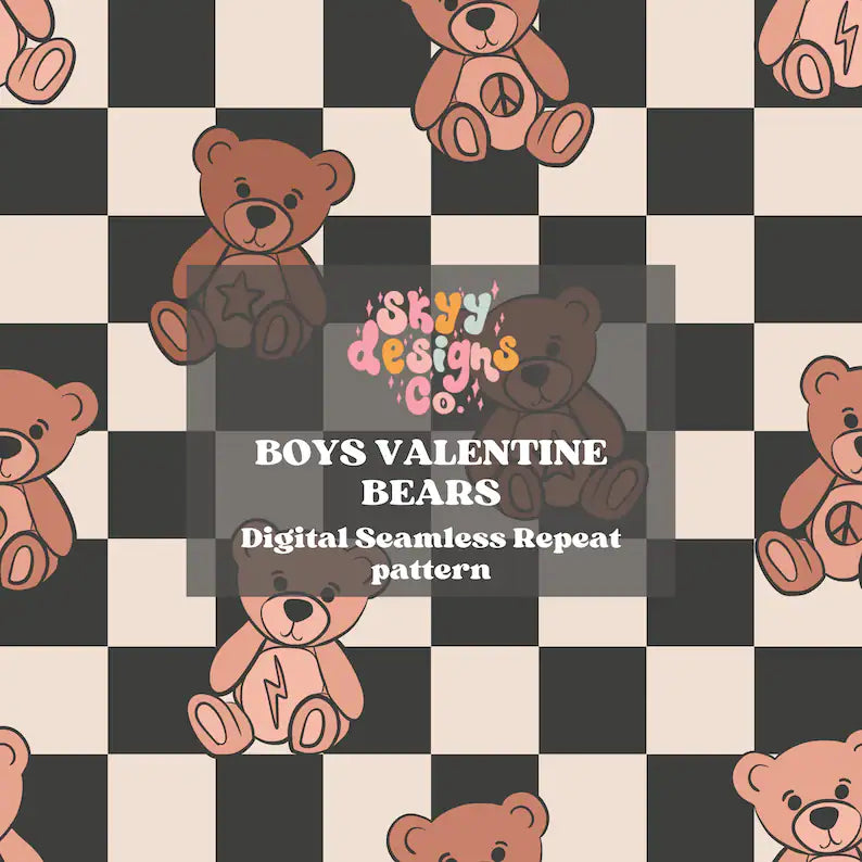 Boys Valentine Bears