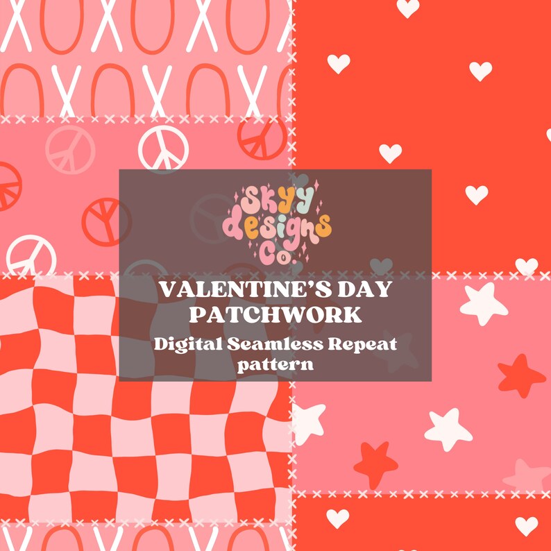 Trendy Valentine Patchwork