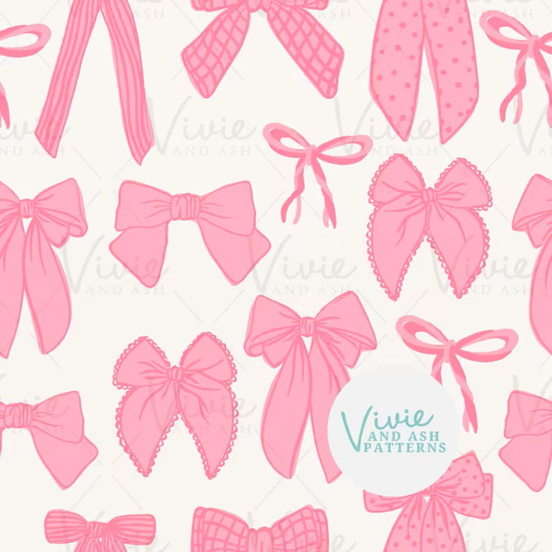 Light Pink Bows