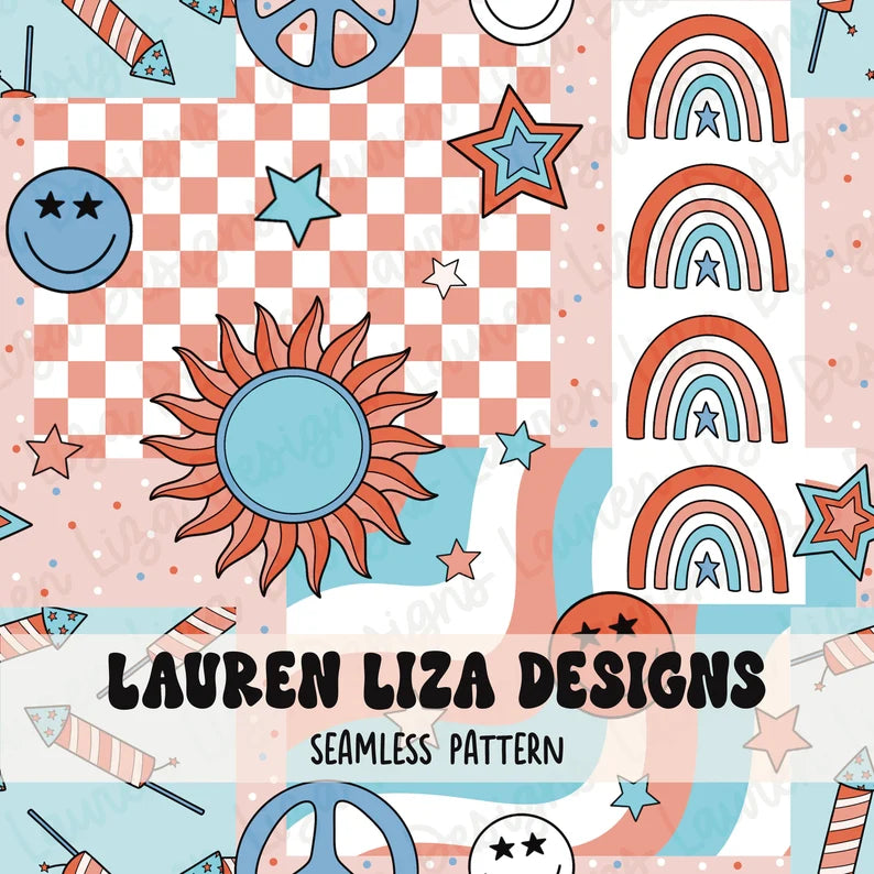 4th of July Patchwork