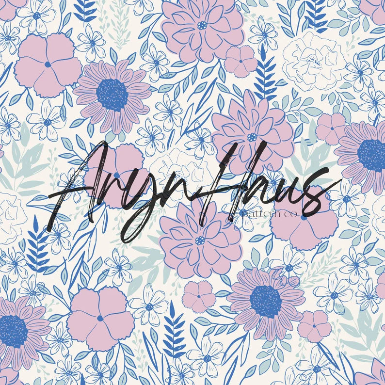 Sketchy Garden Floral