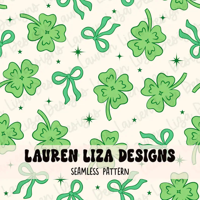 Four Leaf Clovers and Bows