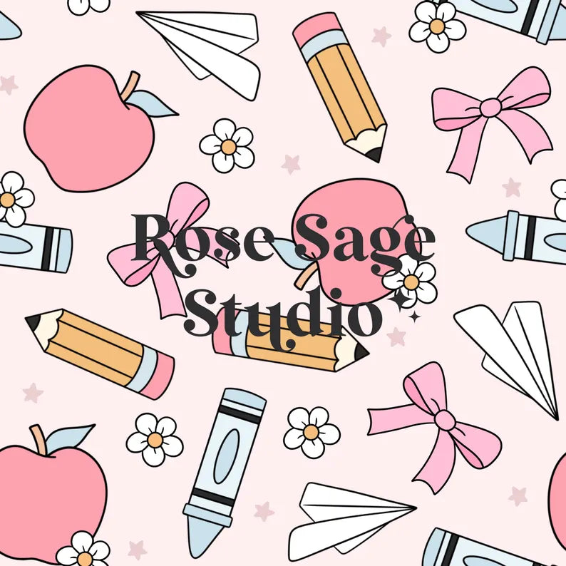 Back to school bows
