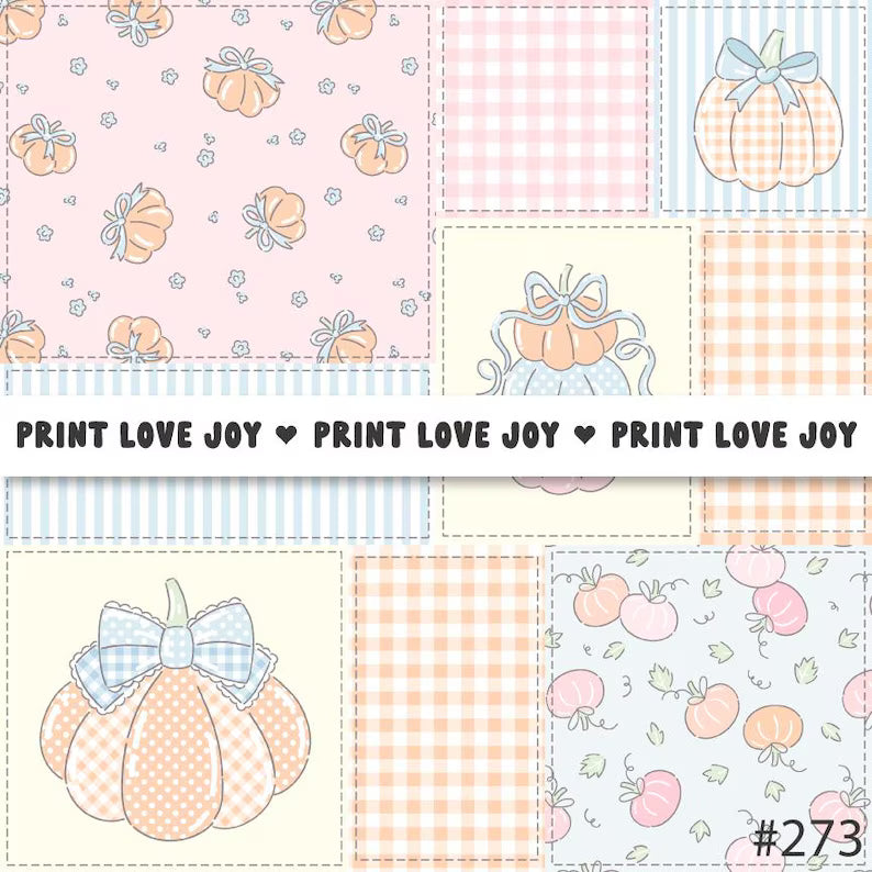 Grand millennial Preppy Coquette Pumpkin