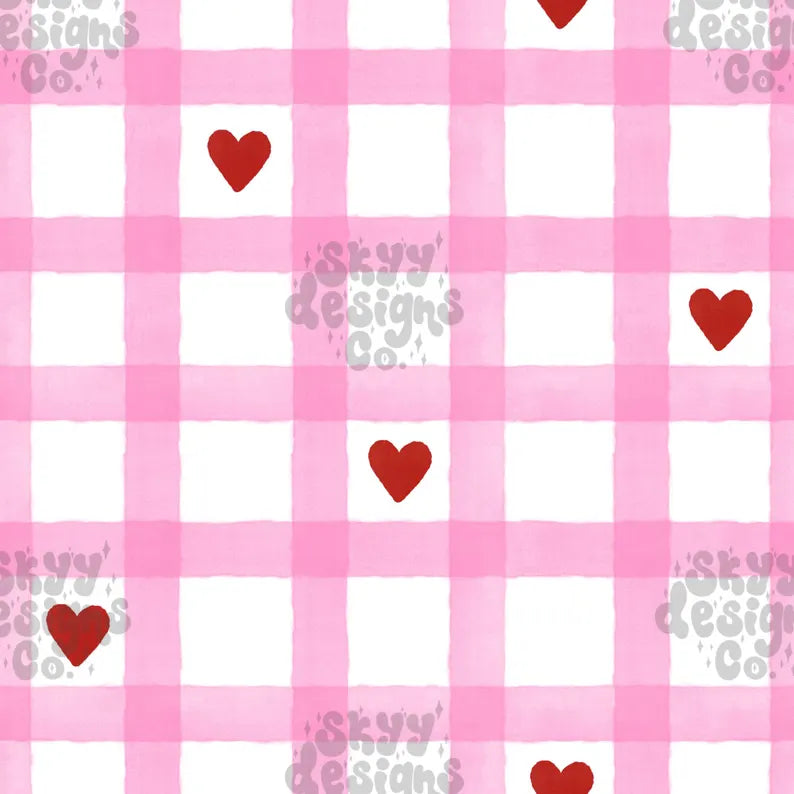 Checkered Hearts