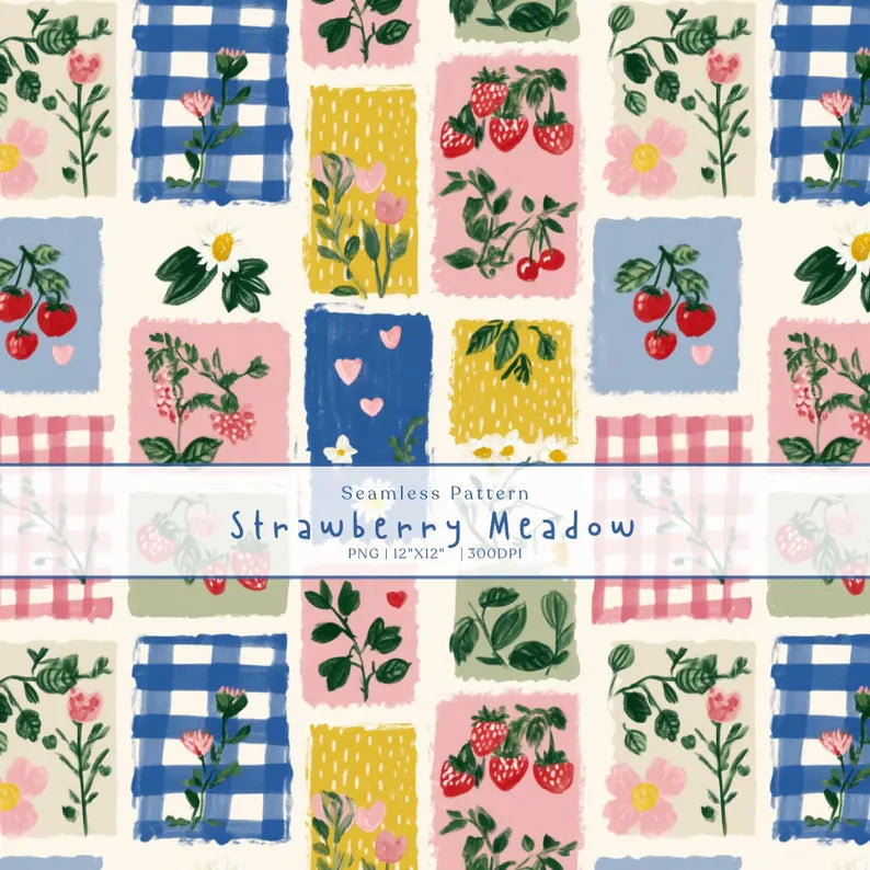 Strawberry Patchwork