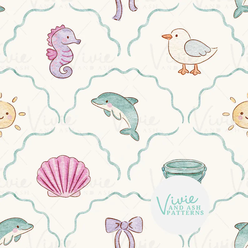 Summer Beach Scallop