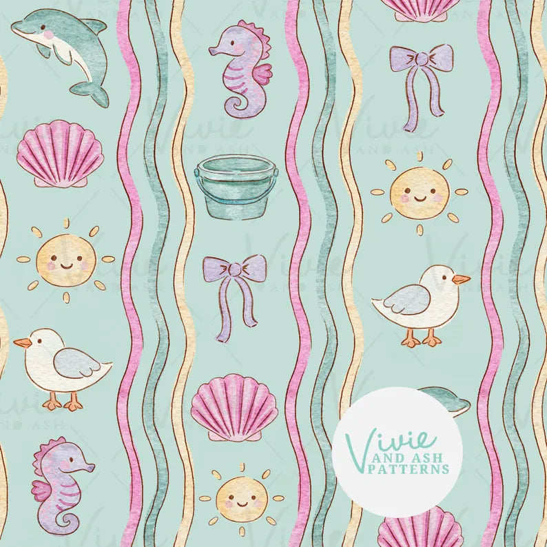 Summer Beach Stripe