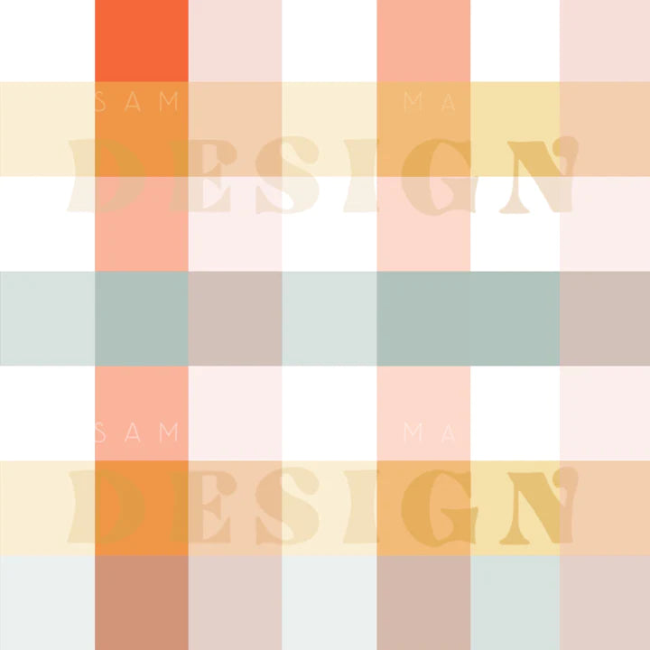 Fall / Winter Holiday Plaid SMD